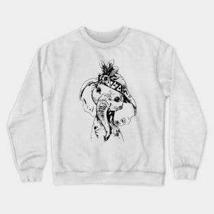 Elephant Crewneck Sweatshirt